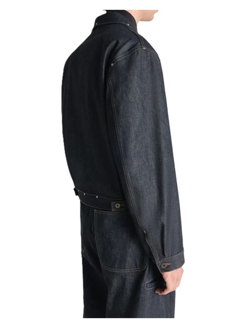 LEMAIRE Giacca denim con borchie Lemaire | OW1234 LD1061BK965 SLATE